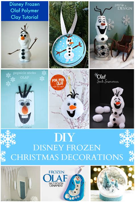 10 Awesome DIY Frozen Christmas Decorations