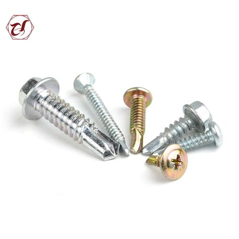 Zinc Plated Phillip Wafer Head Truss Head Self Drilling Screw China