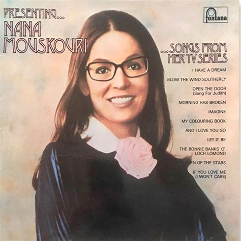 Nana Mouskouri – Presenting... Nana Mouskouri ...Songs From Her TV ...