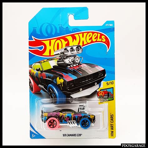 Hot Wheels Camaro Z Tooned Hw Art Cars Shopee Malaysia