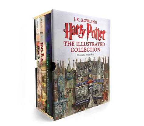 Harry Potter - the Illustrated Collection Books 1 -3 Boxed Set | Amazon ...