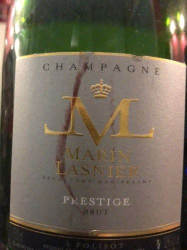 Marin Lasnier Prestige Brut Champagne Vivino Canada