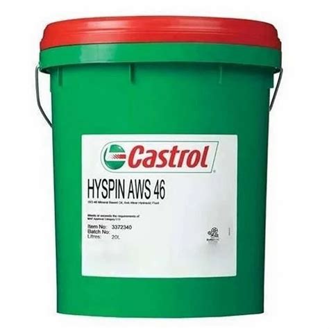 Heavy Duty Vehicle Castrol Hyspin AWS 46 Hydraulic Oil For Automotive