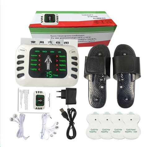 BXA 309B estimulador muscular EMS terapia eléctrica de acupuntura Tens