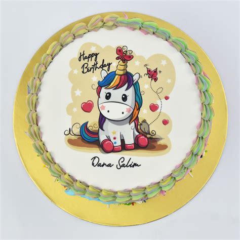 Online Happy Birthday Unicorn Cake Half Kg T Delivery In Oman Fnp