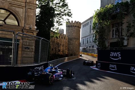 Pierre Gasly Alpine Baku City Circuit 2023 · Racefans