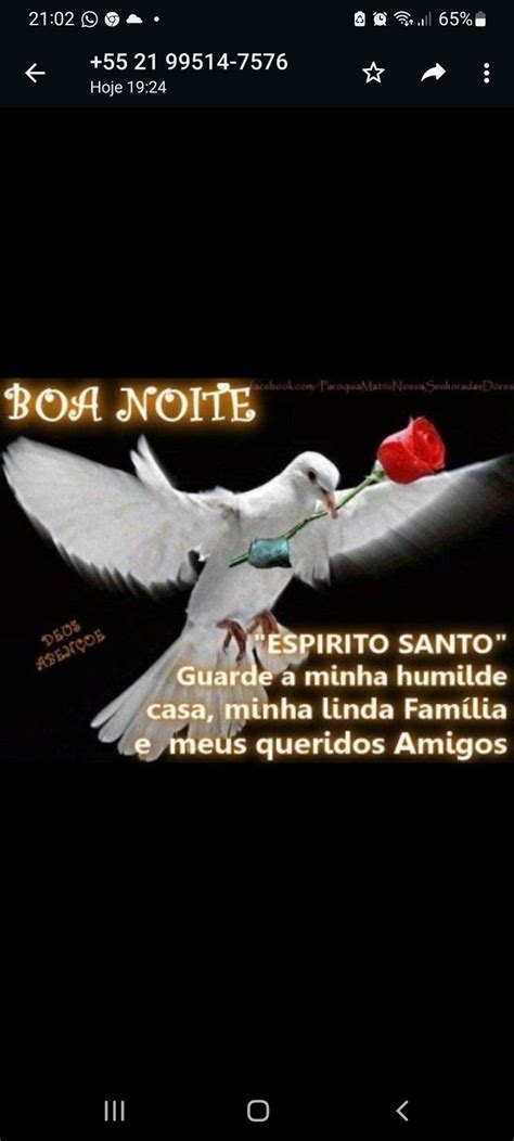 Pin de monica ribeiro em Boa noite Boa noite Espirito santo Família