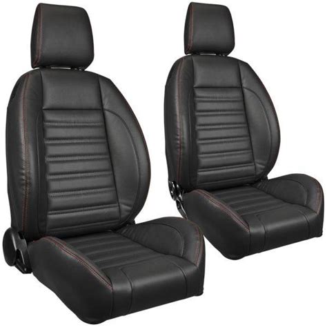 Tmi Pro Series Sport Low Back W Headrests Bucket Seats Universal