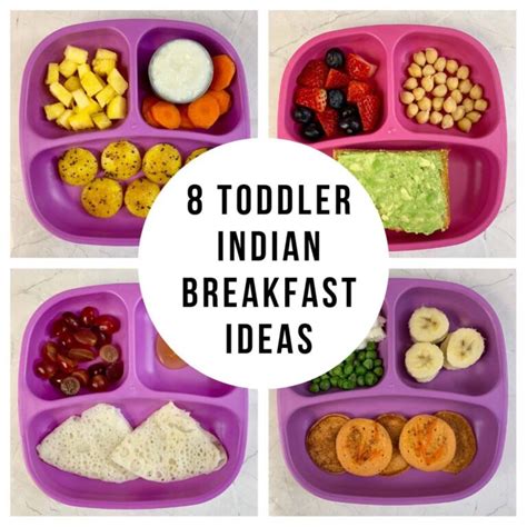 Healthy Indian Toddler & Preschooler Breakfast Ideas - Indian Veggie