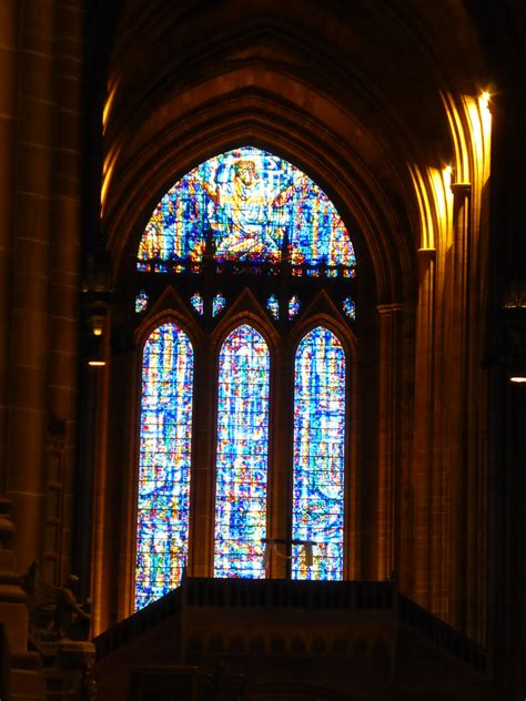 Stained Glass Windows Liverpool Anglican Cathedral Flickr