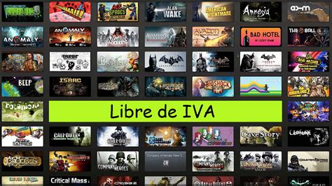 Juegos Steam Compra Juegos De Steam Sin Pagar IVA