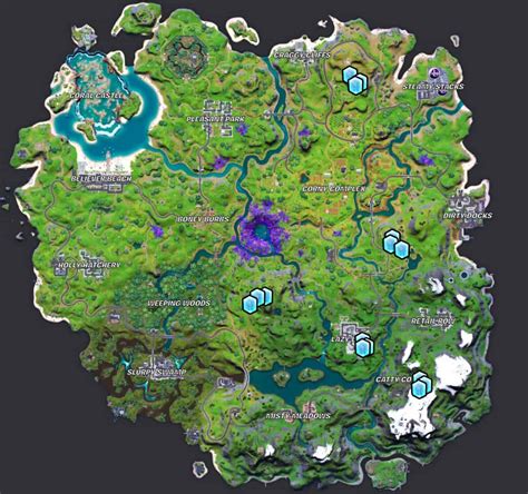 Where To Plant Wiretaps At Different Key Locations In Fortnite Chapter