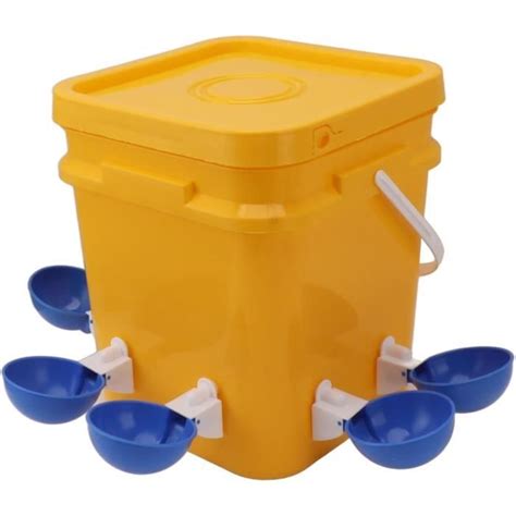 Abreuvoir Automatique Pour Volaille 12L Distributeur D Eau Pour Poules