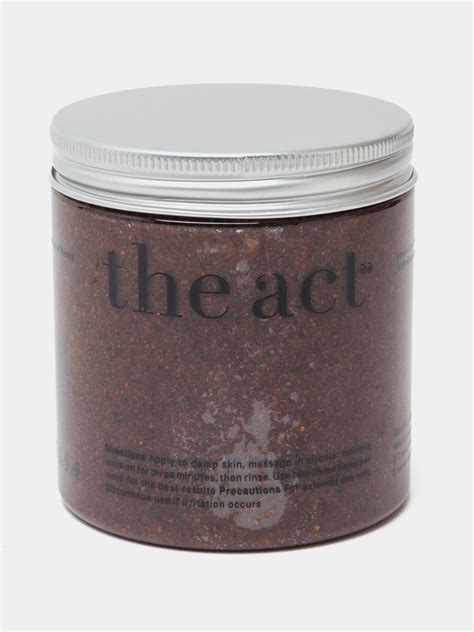 The Act антицеллюлитный скраб бальзам для тела, детокс, кофе, кокос ...