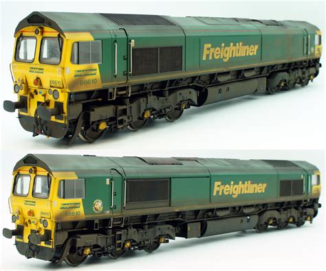 Aristocraft G Freightliner 66610 Class 66 Freightliner Green Livery Weathered 23202