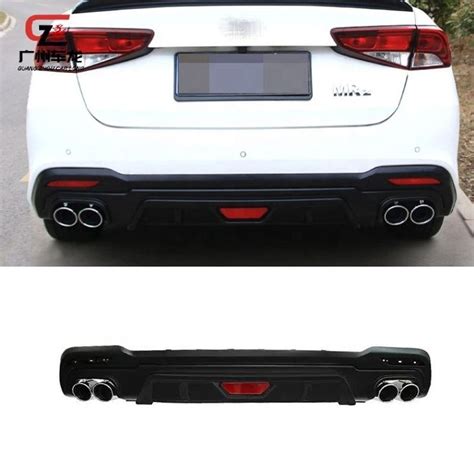 Hot Selling Abs Material Car Bumper Rear Lip Diffuser For Kia Forte