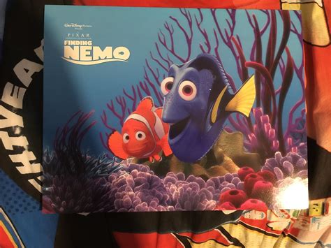 Disney Pixar Finding Nemo Exclusive Four Lithograph Set In