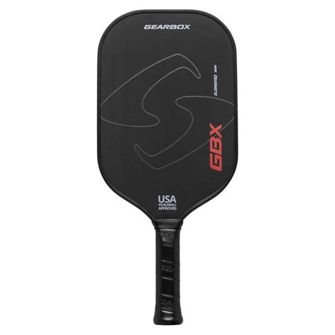 Gearbox GBX 16MM Carbon Fiber Pickleball Paddle JustPaddles