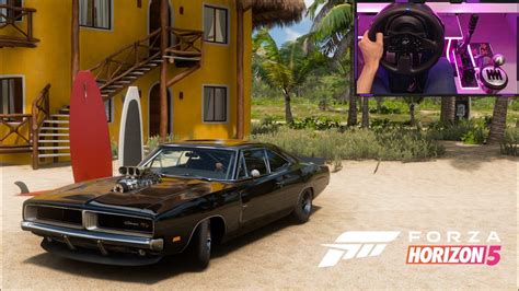 Forza Horizon 5 Dom S Charger 1970 Gameplay Thrustmaster T300RS YouTube