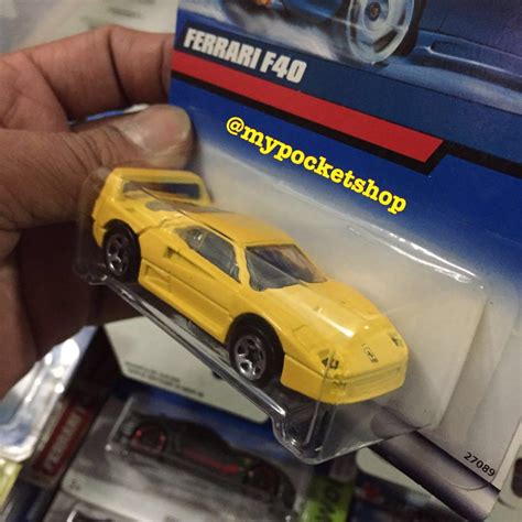 Hot Wheels FERRARI F Yellow Hobbies Toys Toys Games On Carousell