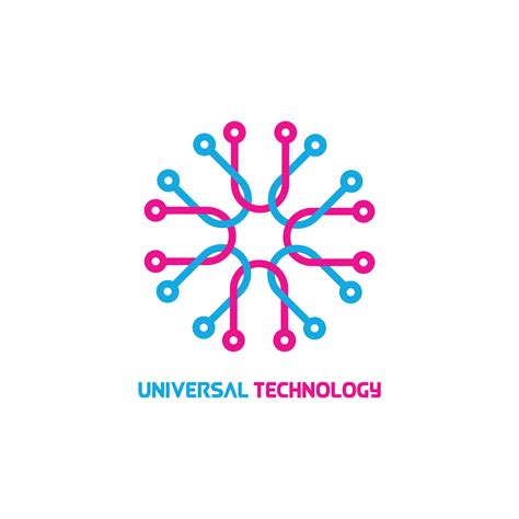 Universal technology vector logo. 6020692 Vector Art at Vecteezy