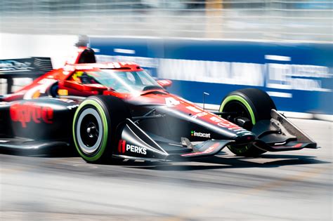 Lundgaard Seventh And Rahal Th In The Honda Indy Toronto Fittipaldi