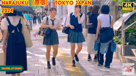 4k hdr japan travel 2024 Walk in Harajuku原宿Tokyo Japan Relaxing