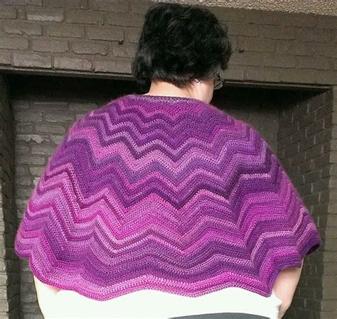 Ravelry Ripple Shawl Pattern By Crystal Odam