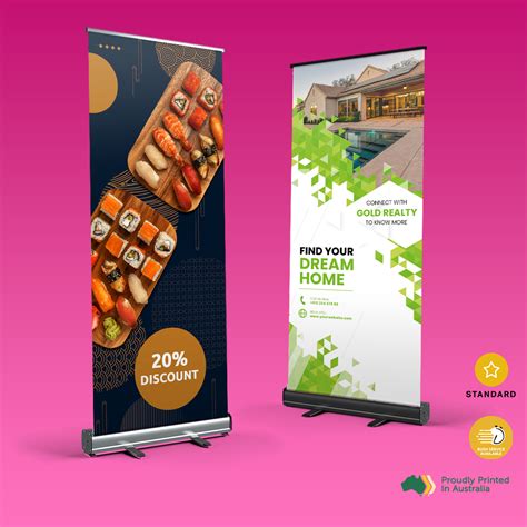 Premium Pull Up Banner Set