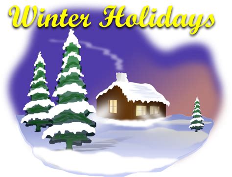 Winter Holiday Scene Clip Art at Clker.com - vector clip art online, royalty free & public domain