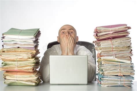 Stacks Of Paperwork Stock Image Image Of Stack Files 2110643