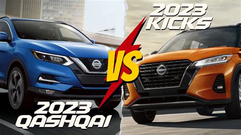 2023 Kicks Vs 2023 Qashqai Nissan Crossover Comparison