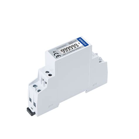 Sdm120 D Lcd Display Din Rail Single Phase Electronic Kwh Meter With Pulse Output Manufacturers