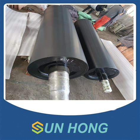 Press Section Roller Rubber Groove Press Roll For Paper Machine China