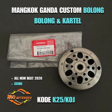 Jual MANGKOK GANDA ORIGINAL CUSTOM BOLONG KARTEL NON KARTEL KODE K25