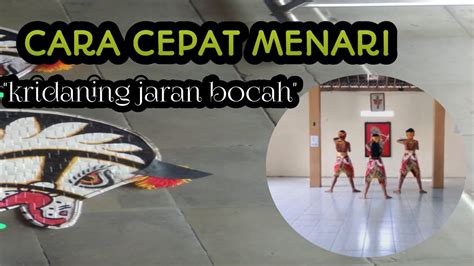 Tari Kridaning Jaran Bocah Youtube