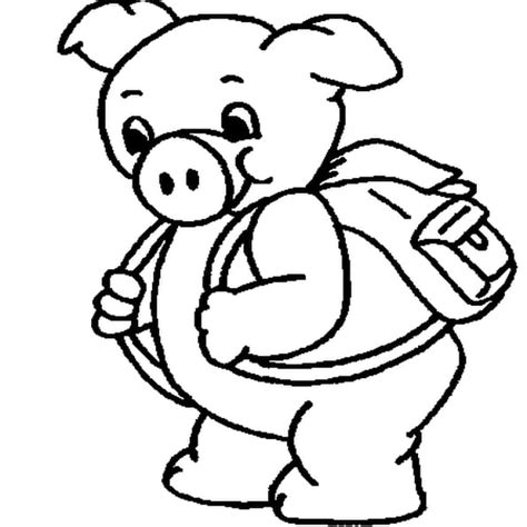 Coloriage Petit Cochon En Ligne Gratuit Imprimer