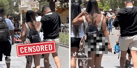 Social Media Split After Man Films Half Naked Disneyland Guest Inside