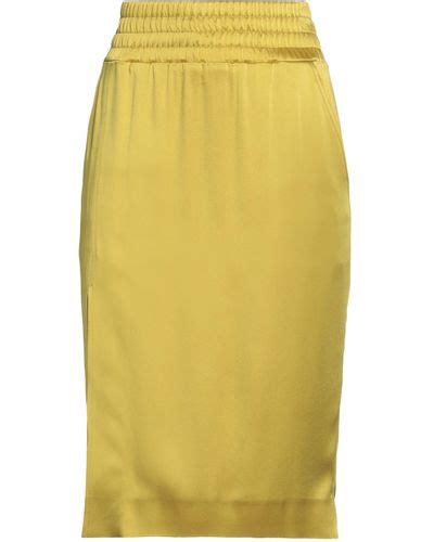 Yellow Tom Ford Skirts For Women Lyst