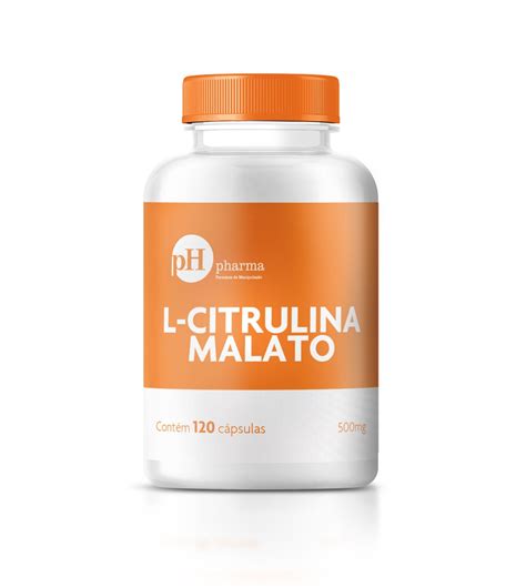 Lcitrulina Malato 500mg 120 Cápsulas PHPharma