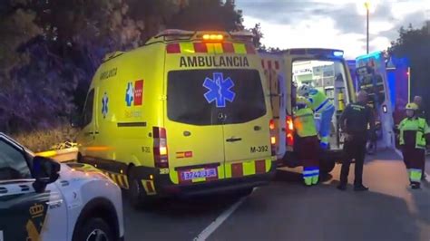 Telemadrid On Twitter Ana R La Guardia Civil Que Resultó Herida En El Accidente De Collado