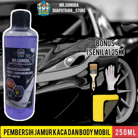 Jual Mr Shinoda Obat Cairan Pembersih Jamur Kaca Dan Kerak Body Mobil