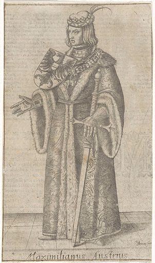 Portrait Of Maximilian I Of Habsburg Roman German Emperor Free Public