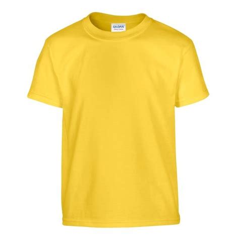 12 Pack Gildan Short Sleeve Youth T Shirt Michaels Plain Yellow T