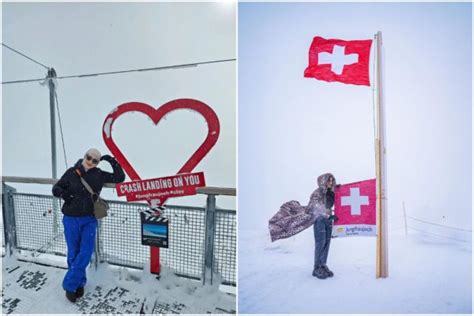 Seleb Berpose Di Jungfraujoch Puncak Tertinggi Eropa