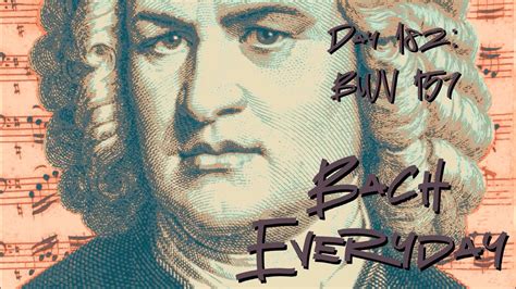 Bach Everyday 182 Bach Chorale Meinen Jesum laß ich nicht from BWV