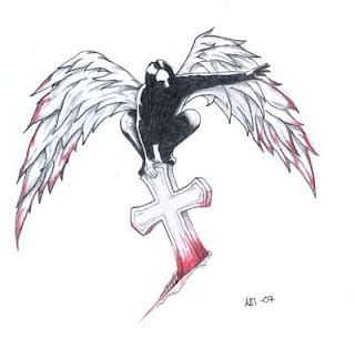 SERAWOT TATTOO: Dark Angel Tattoo Design