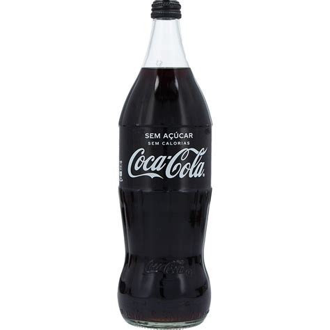 Coca-Cola Zero Sugar Glass Bottle 1L - Fizzy Drinks - Juice & Soda ...