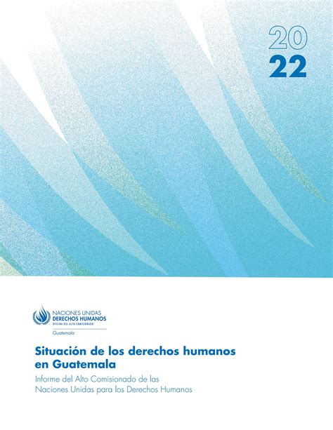 Informe Anual Del Alto Comisionado De La Onu Para Los Derechos Humanos