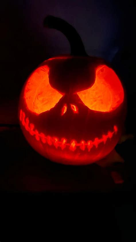 jack skellington pumpkin | Pumpkin carving, Jack skellington pumpkin ...